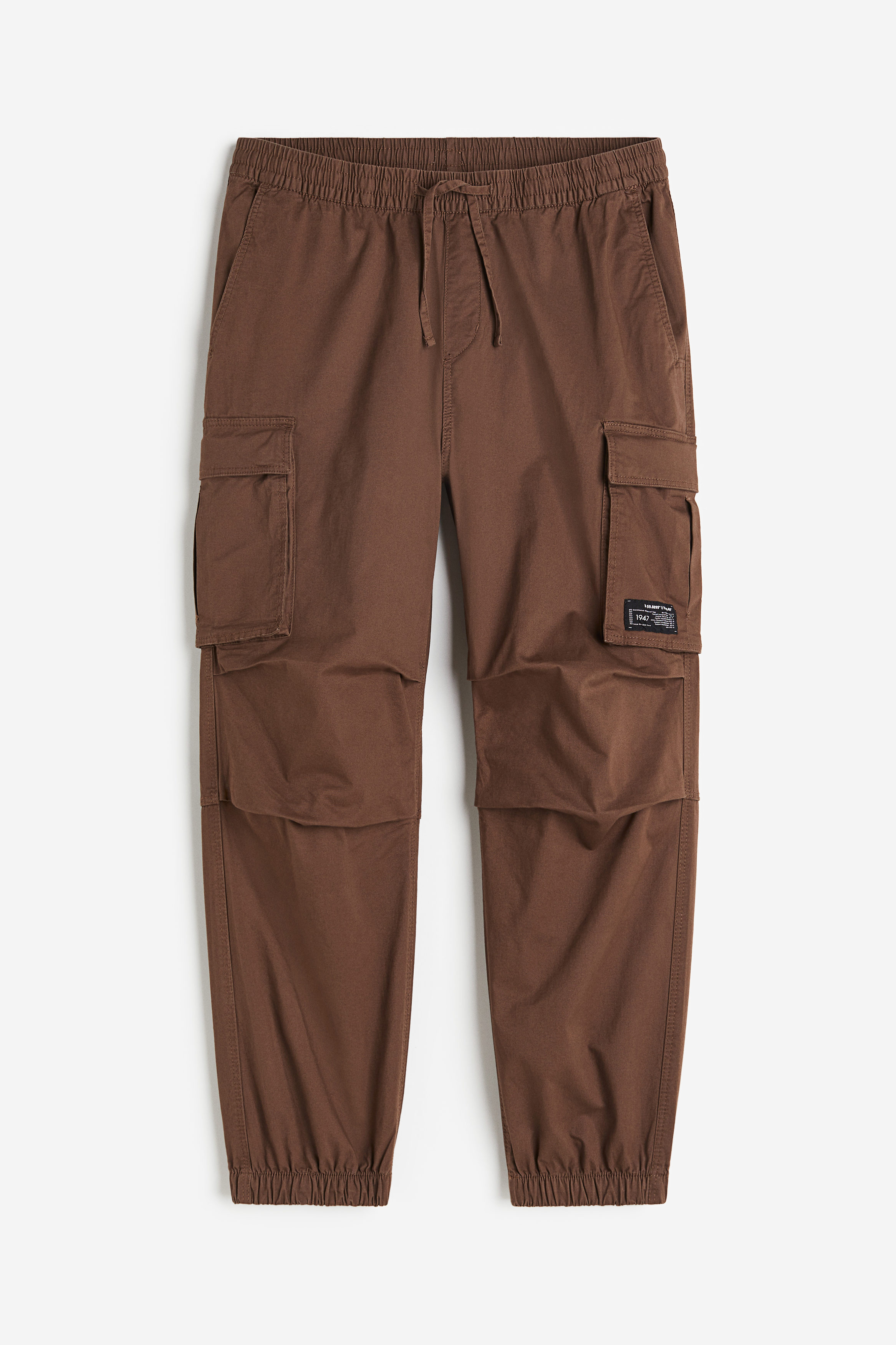 Cotton cargo joggers h&m sale