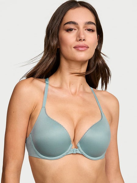 Body By Victoria Perfect Shape Lace Racerback Push-Up Bra
