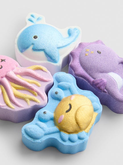 4pk Sea Creature Bath Fizzers
