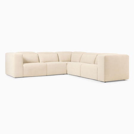 Leo Motion Reclining 5-Piece L-Shaped Sectional (119")