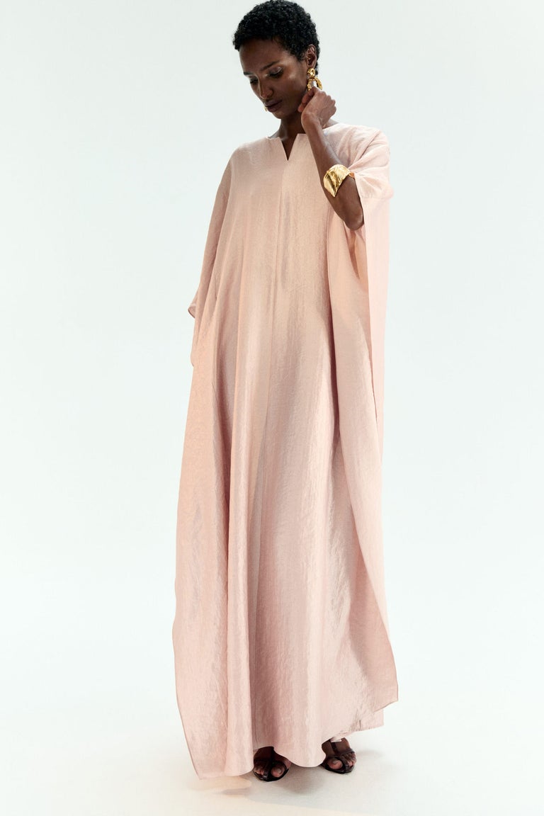 Shimmering kaftan dress