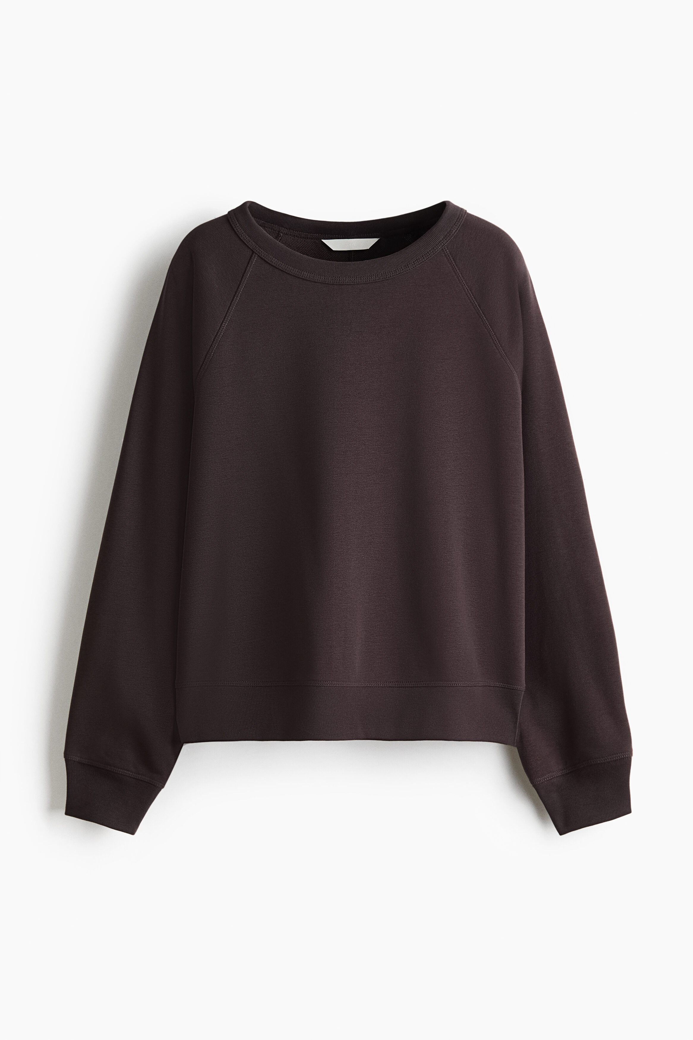 Raglan-sleeved sweatshirt