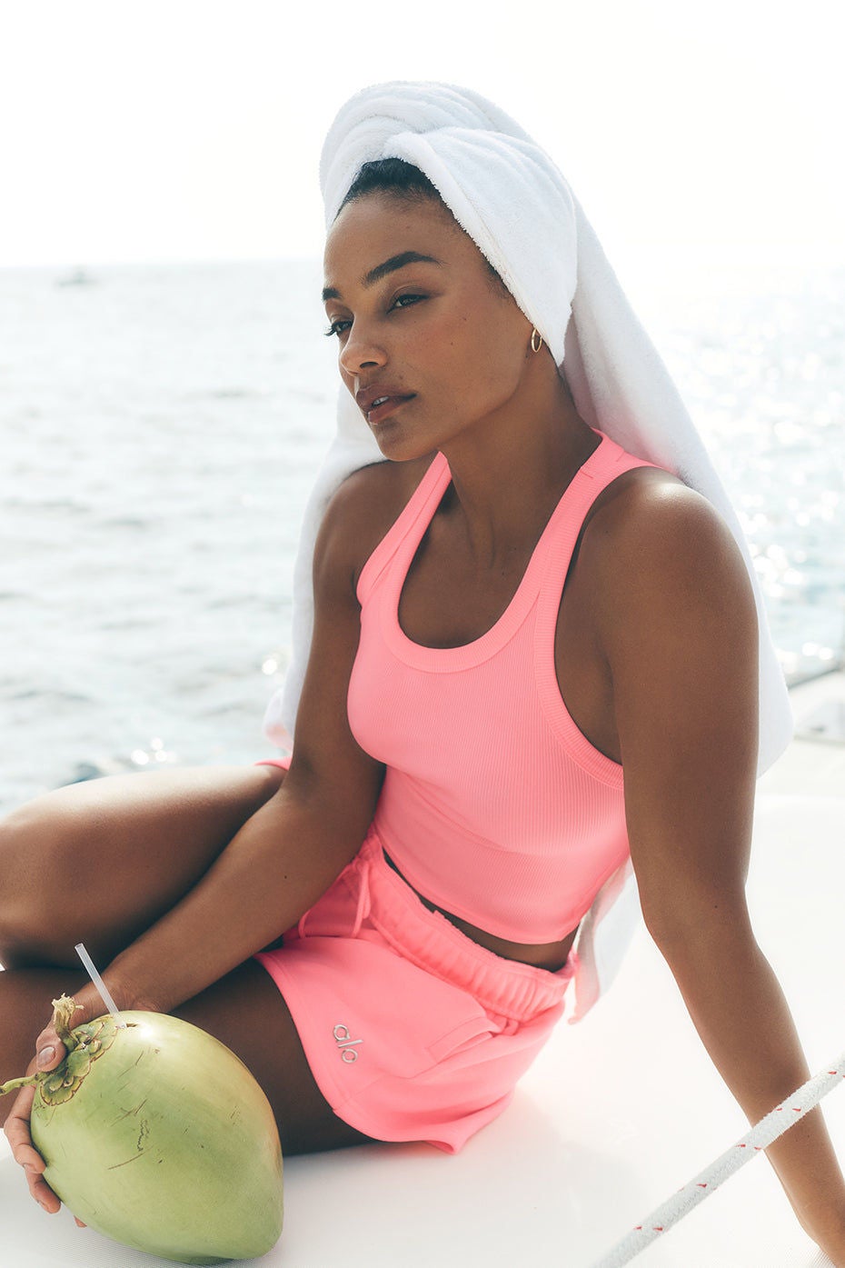 Goddess Ribbed Go-to Tank | ALO Yoga Qatar