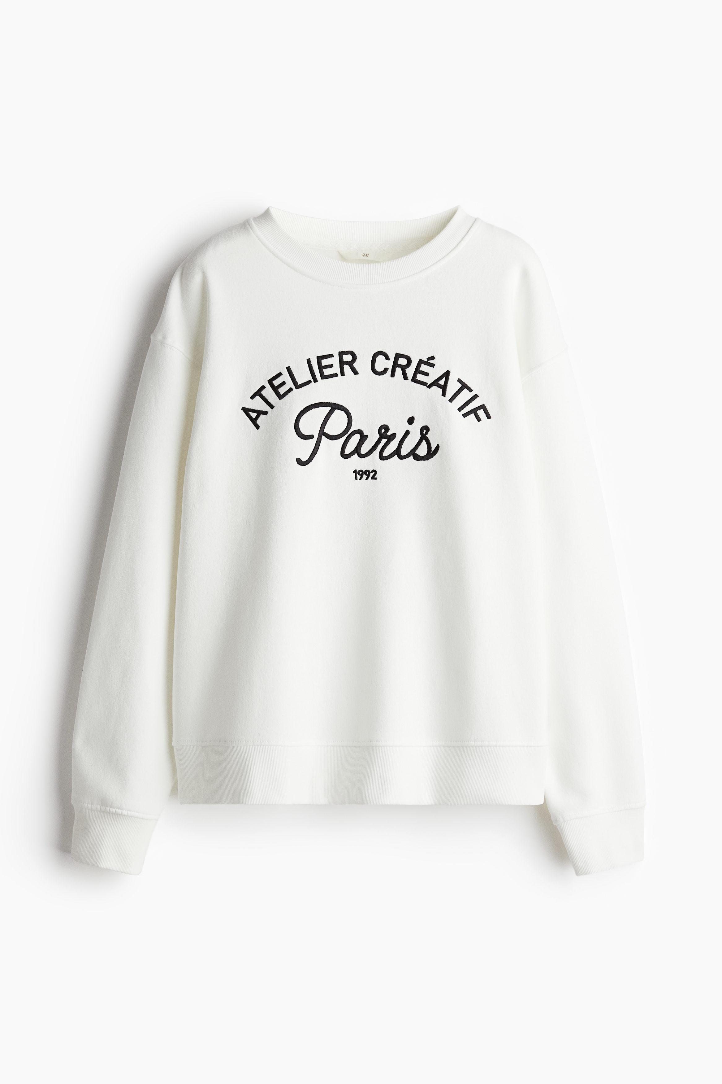 Loose crew neck sweatshirt hotsell