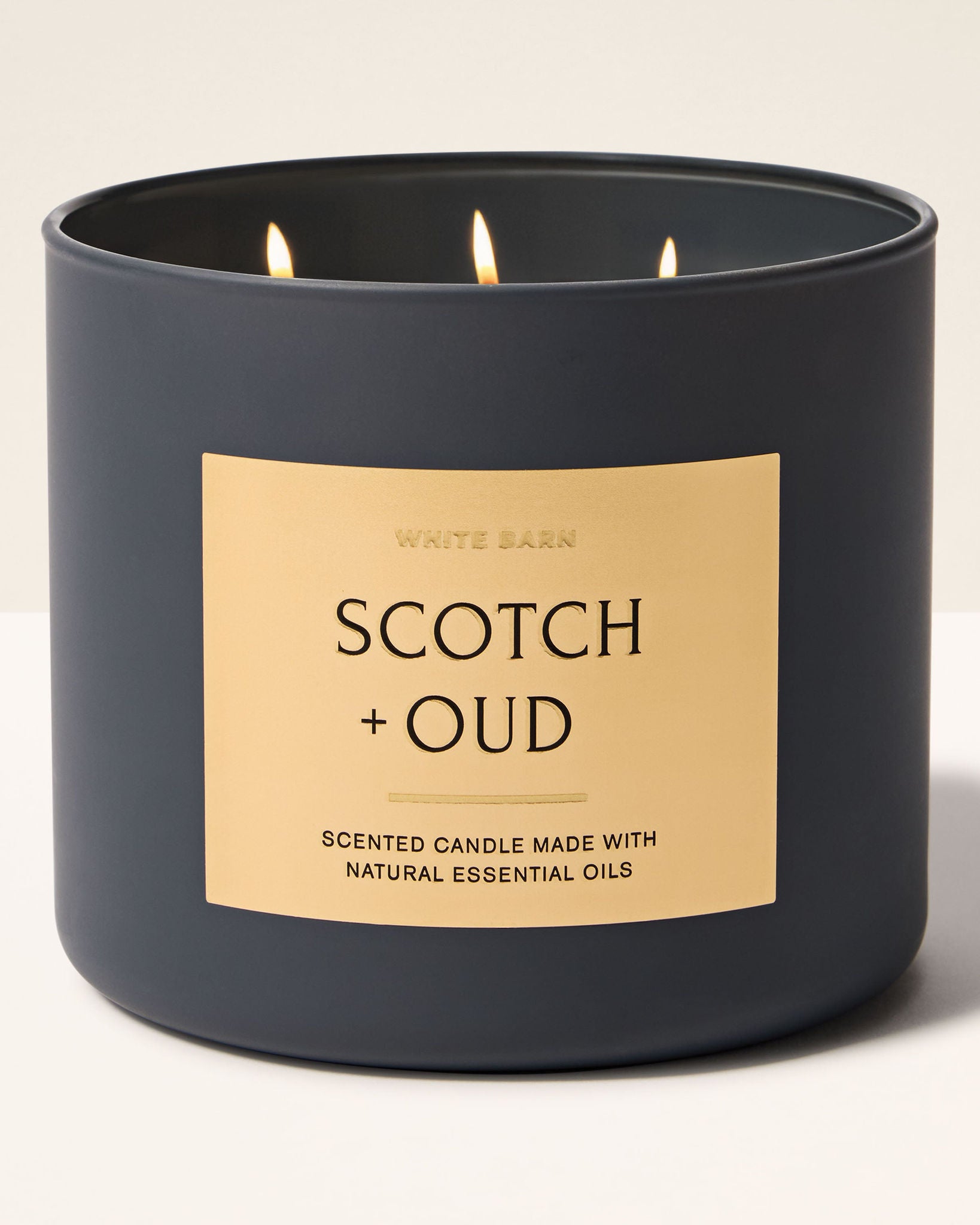 Bath & Body Works Scotch & Oud 3-Wick Candle