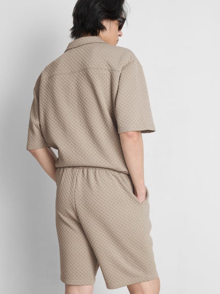 The Edit Textured Shorts