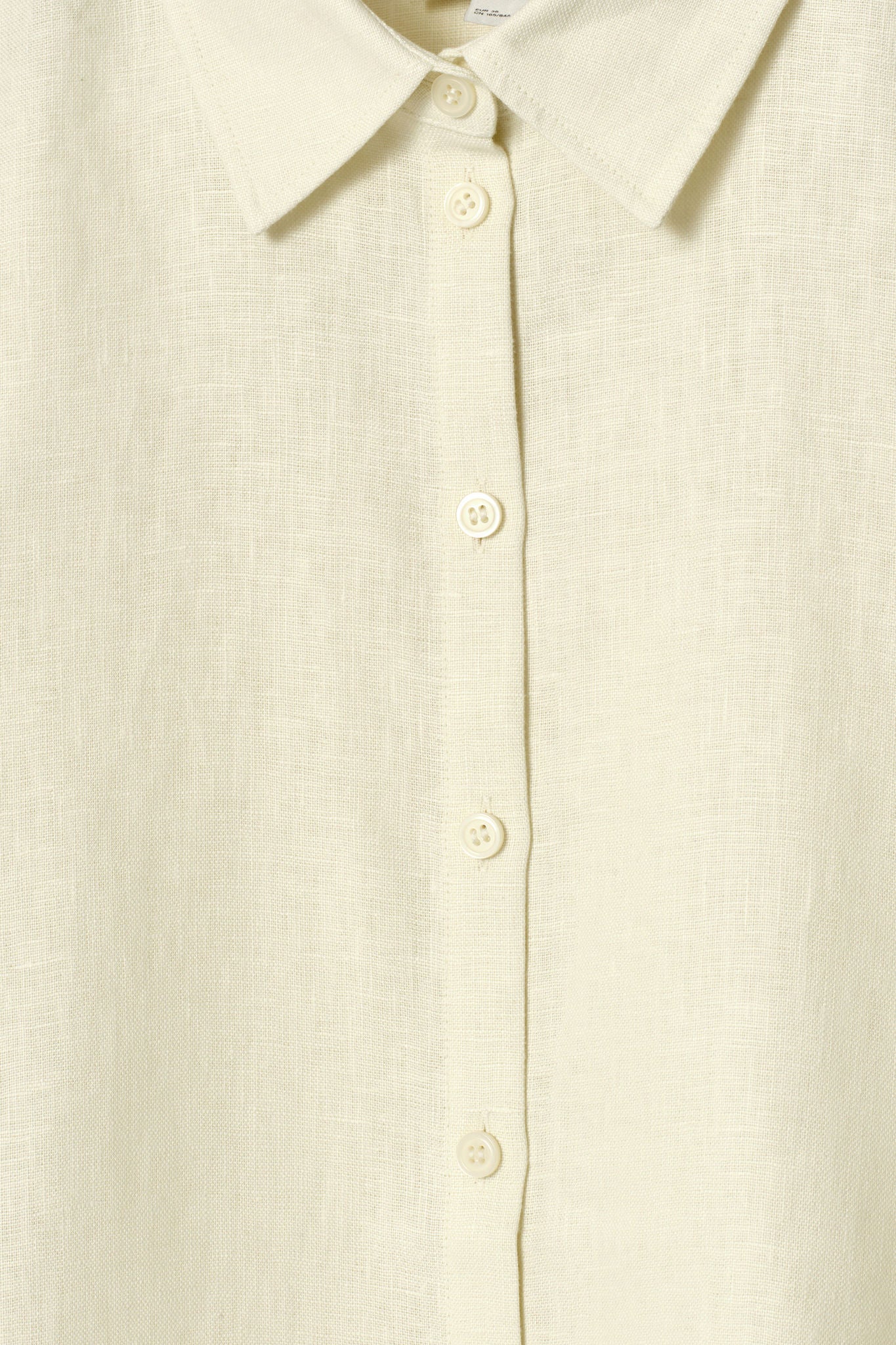 【COZINESS】LINEN BOX SHORT SLEEVE SHIRT Boxy Short-sleeved Linen Shirt | COS UAE