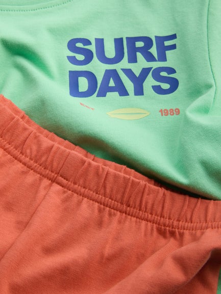 2pk Surf Graphic Short Pyjamas