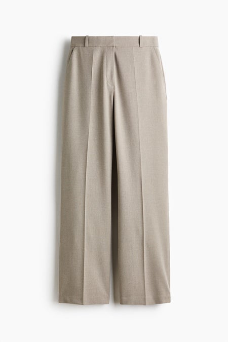 Tailored twill trousers