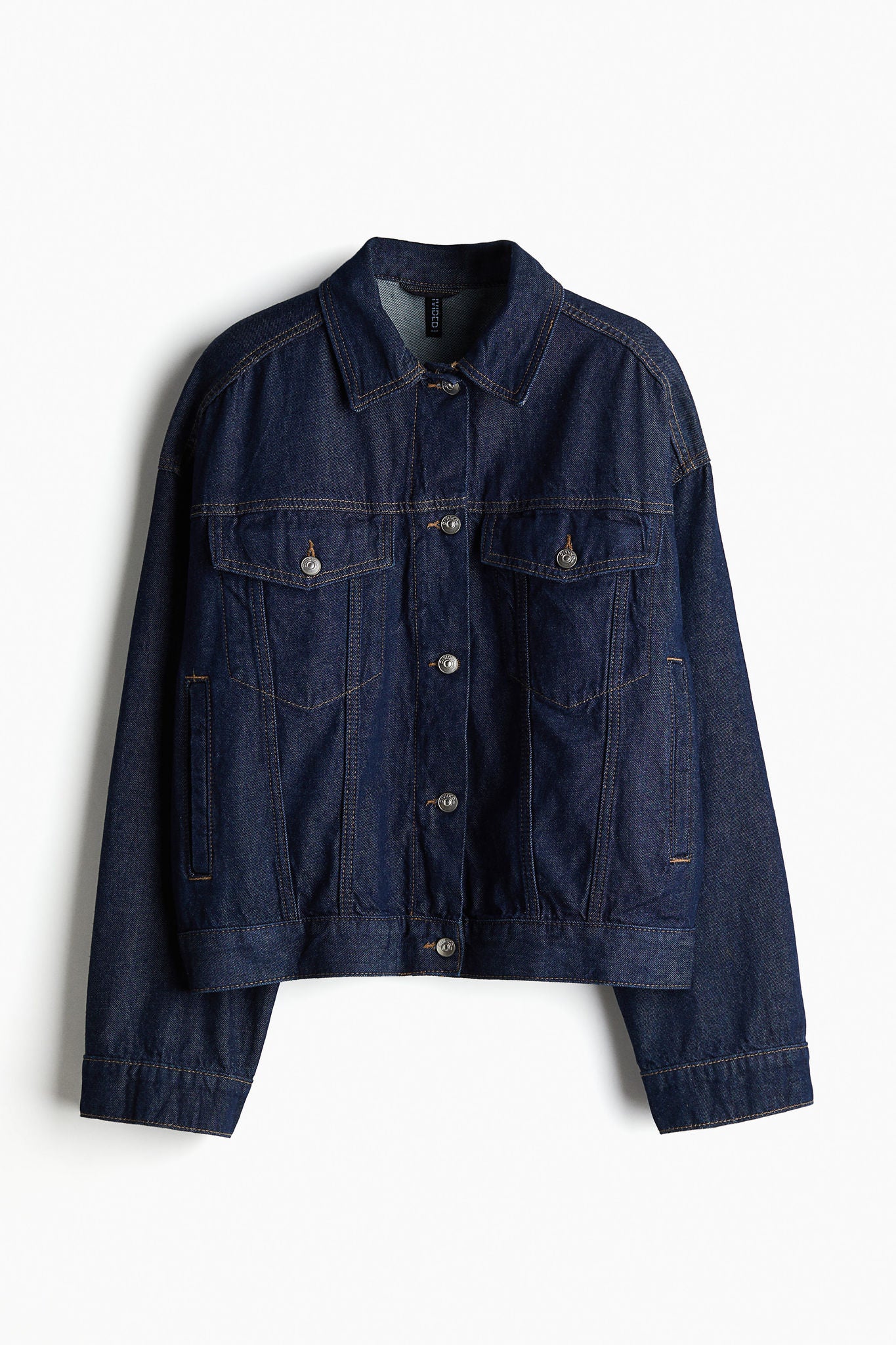 Longline denim jacket h&m best sale