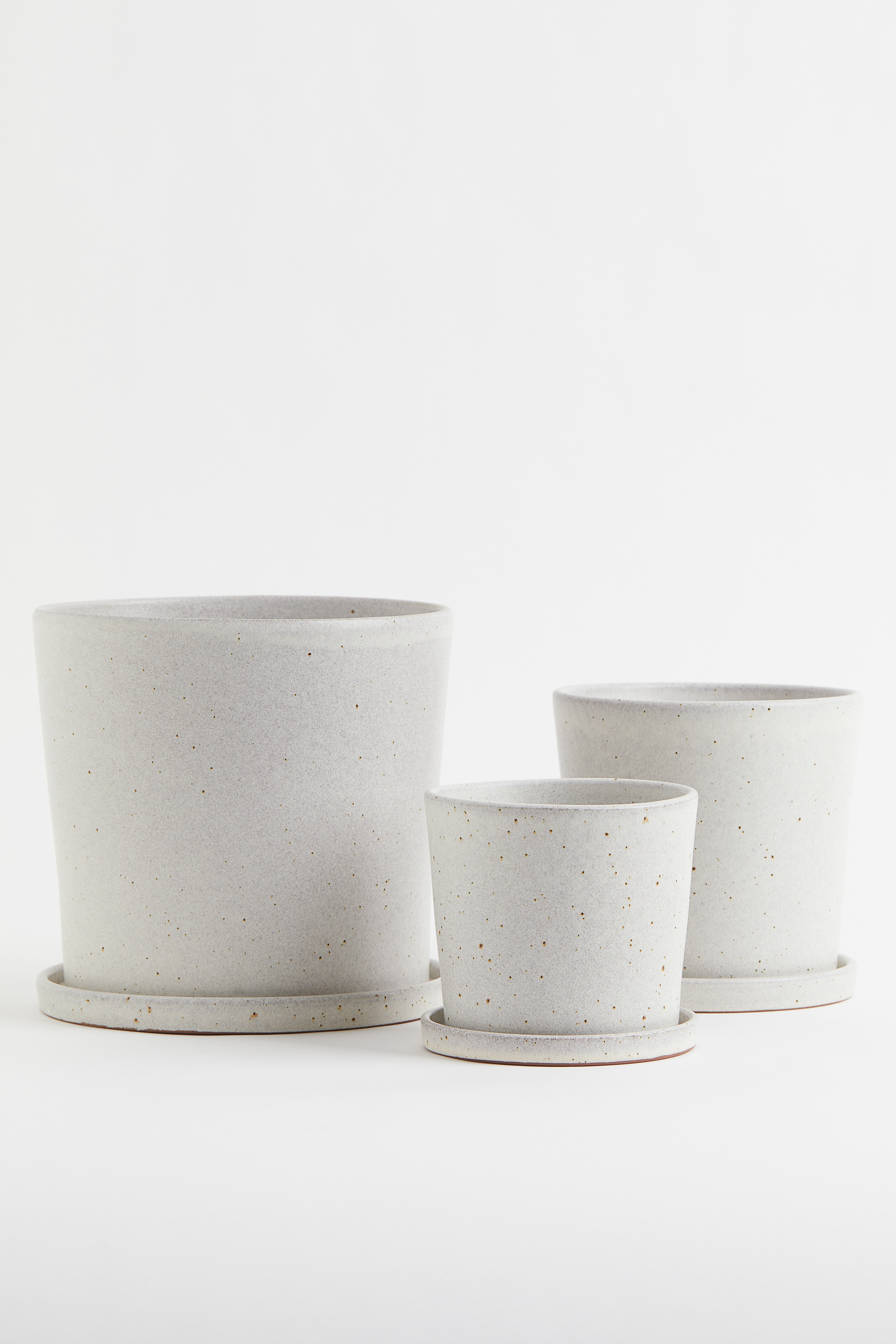 Large Plant Pot And Saucer | H&M KSA