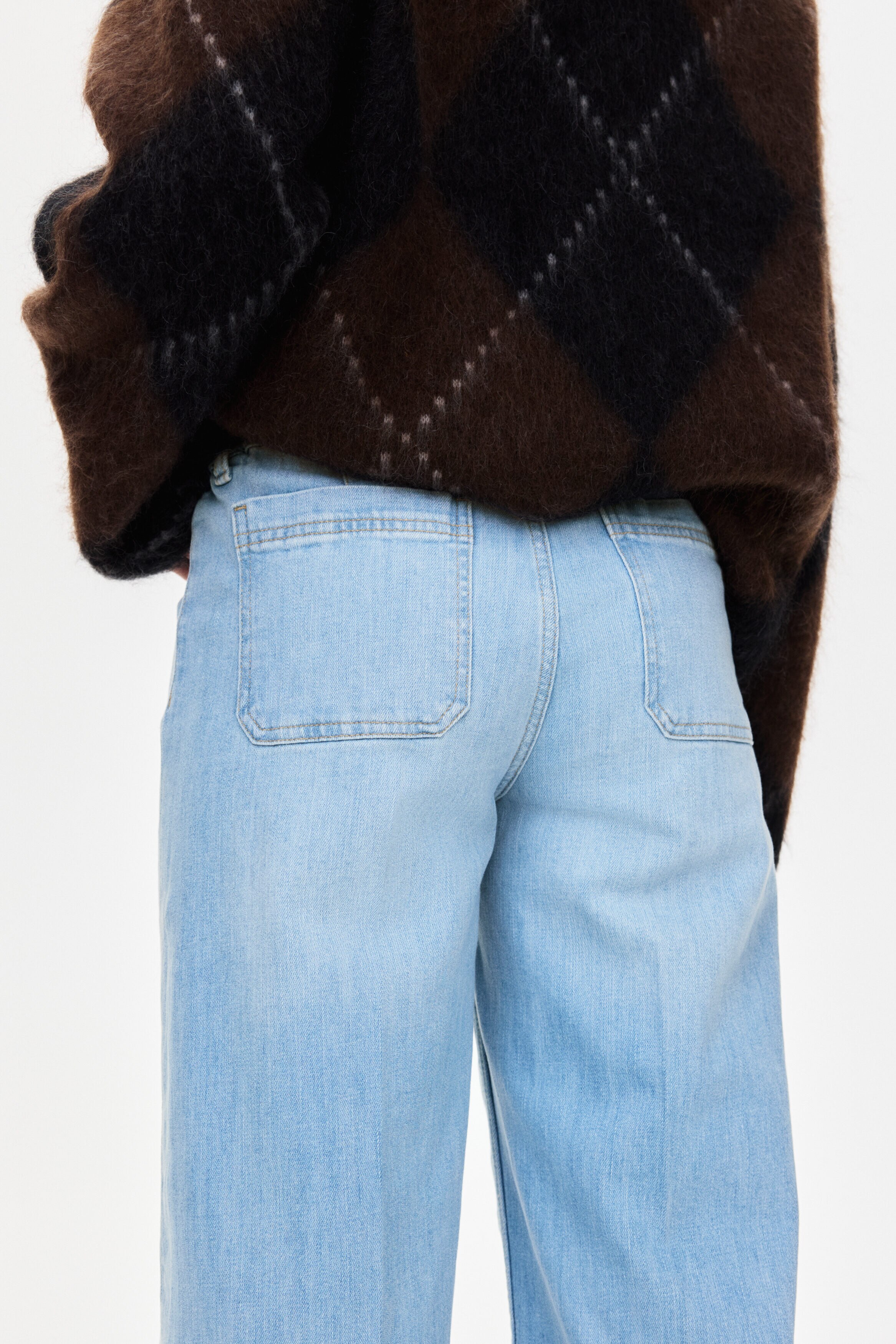 MAMA Wide Leg Jeans