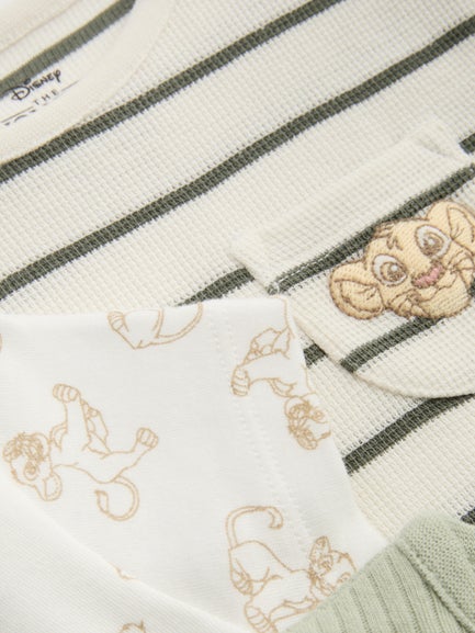 3pk Disney's The Lion King Newborn Bodysuits