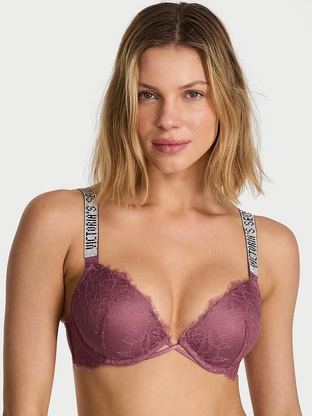 Very Sexy Shine Strap Lace Push-Up Bra