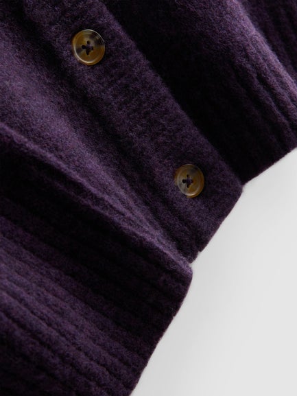 Knitted V-Neck Cardigan