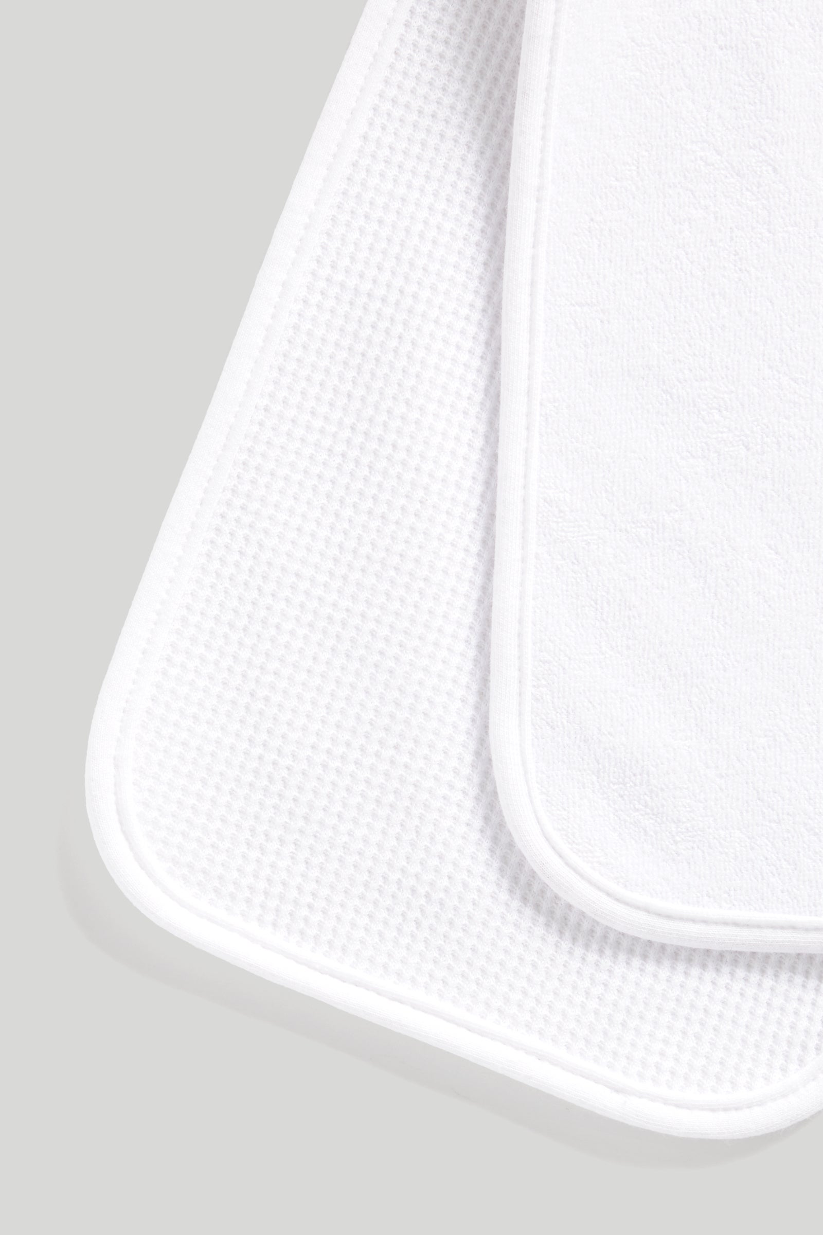 3 Pack Mothercare Reversible Burp Cloths
