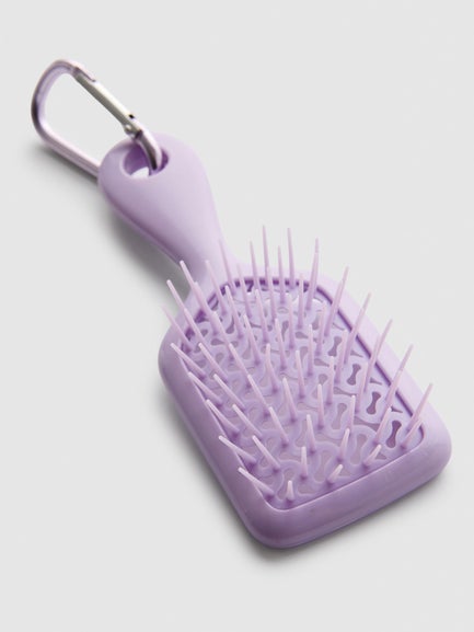 PS... Mini Detangling Hair Brush Keychain