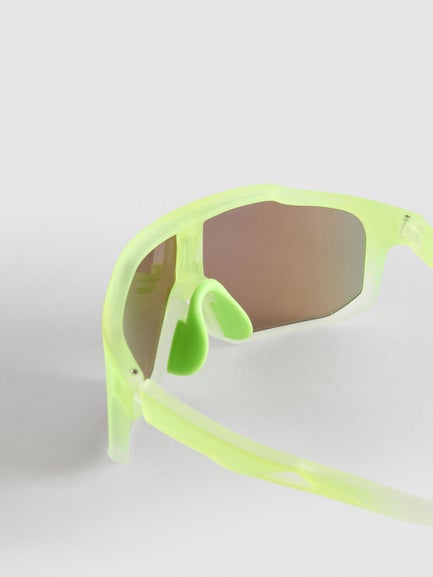 Mirrored Visor Sunglasses