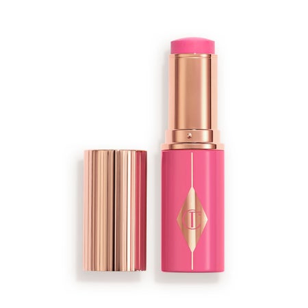 شارلوت تلبوري بلاشر أحمر خدود وشفاه ستيك انريل ليب تشيك جلو Pinky Glow