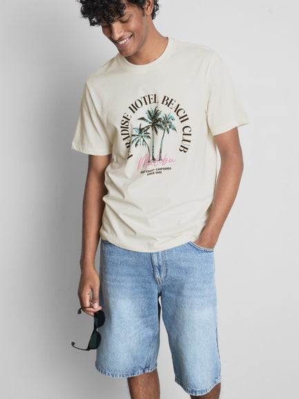 Paradise Beach Graphic T-Shirt
