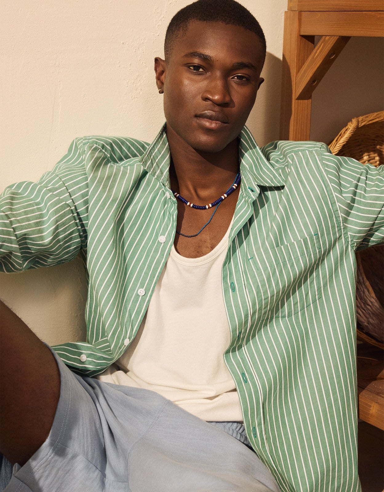 AE Relaxed Fit Oxford Button-Up Shirt