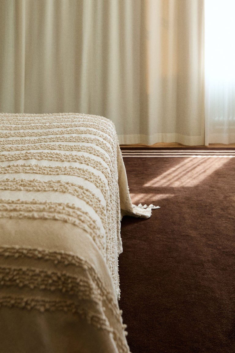 Textured Cotton-Blend Bedspread