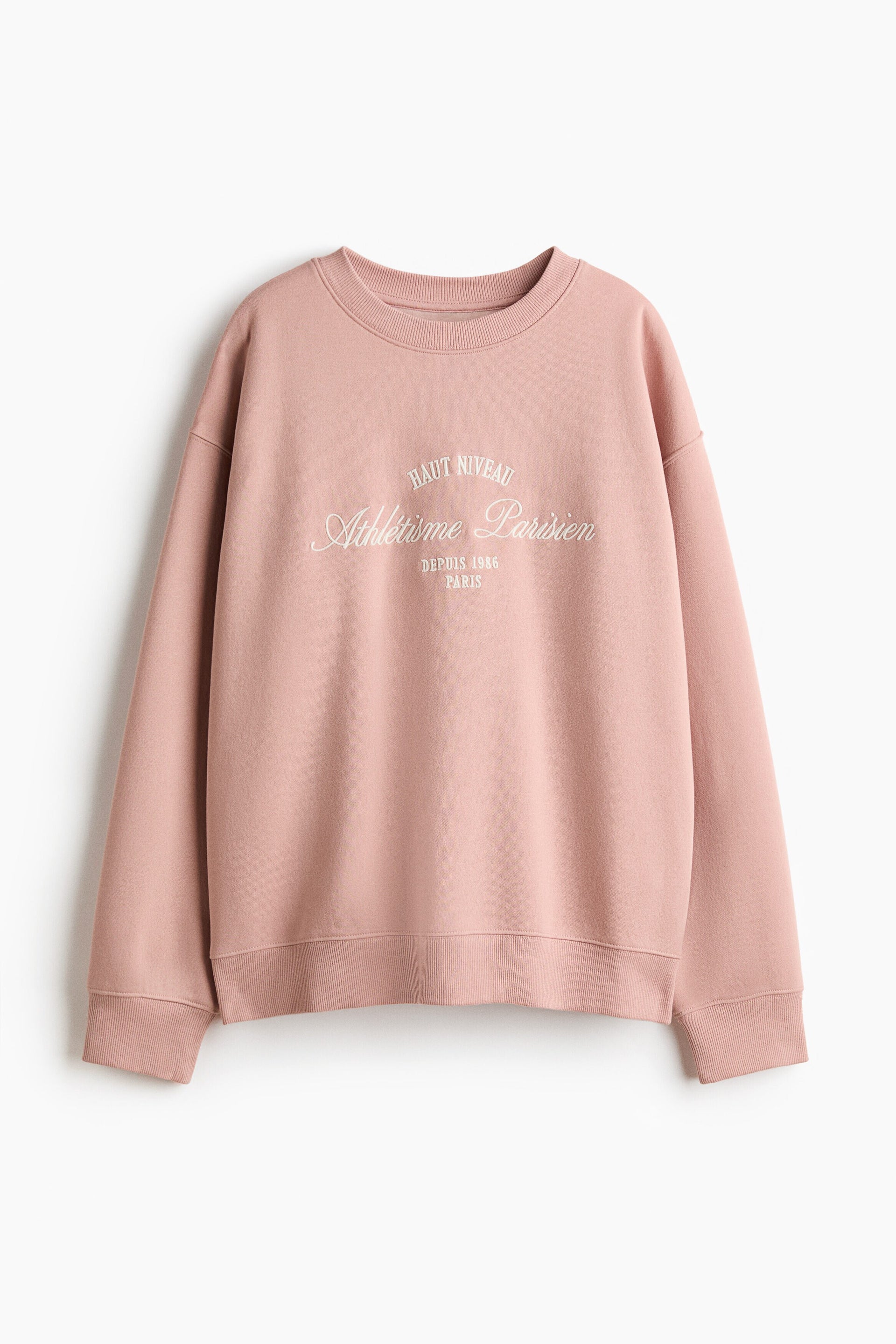 Text-motif sweatshirt