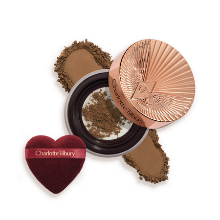 شارلوت تلبوري بودرة سائبة آيربراش فلوليس بلر Translucent Deep