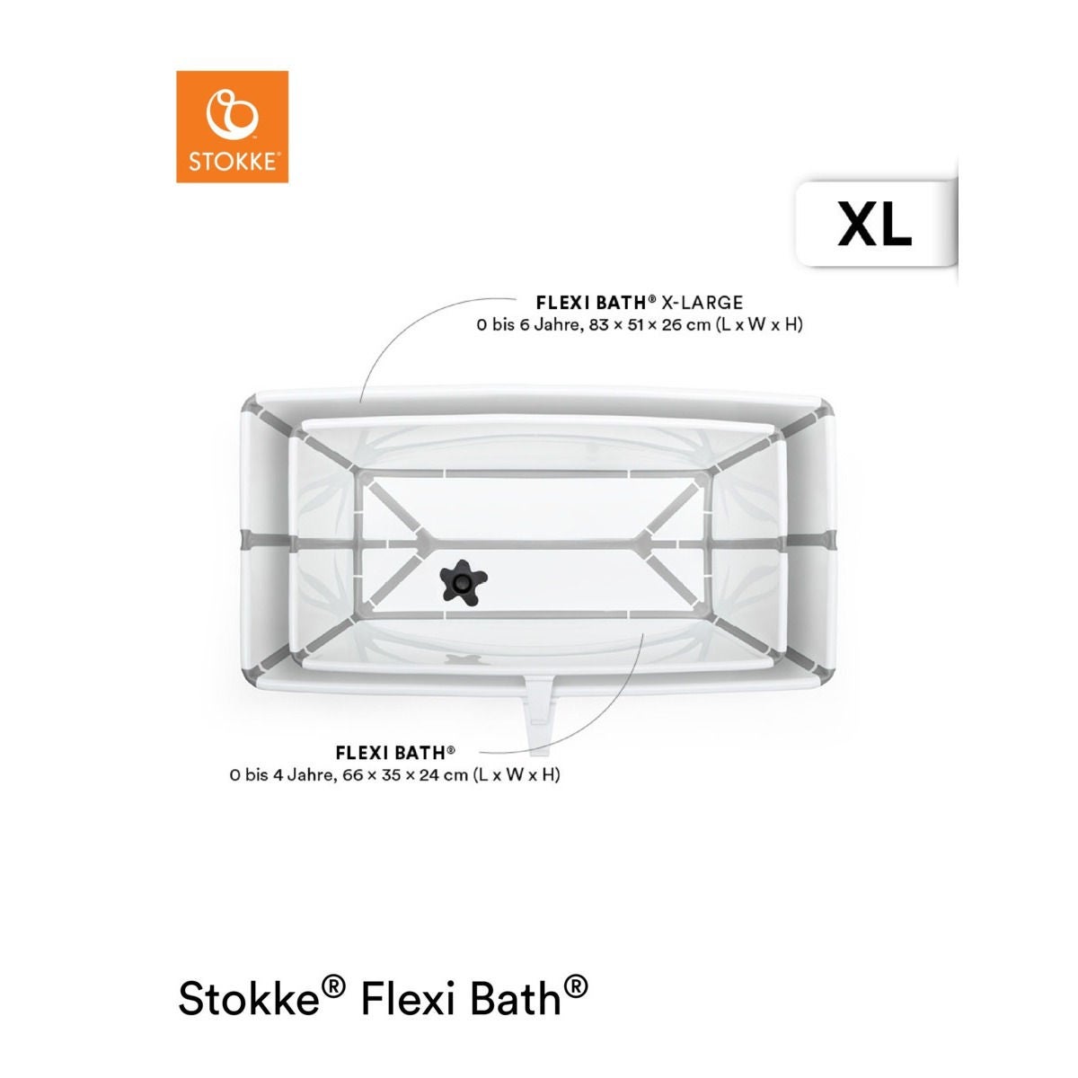 Stokke - Flexi Bath Xlarge White