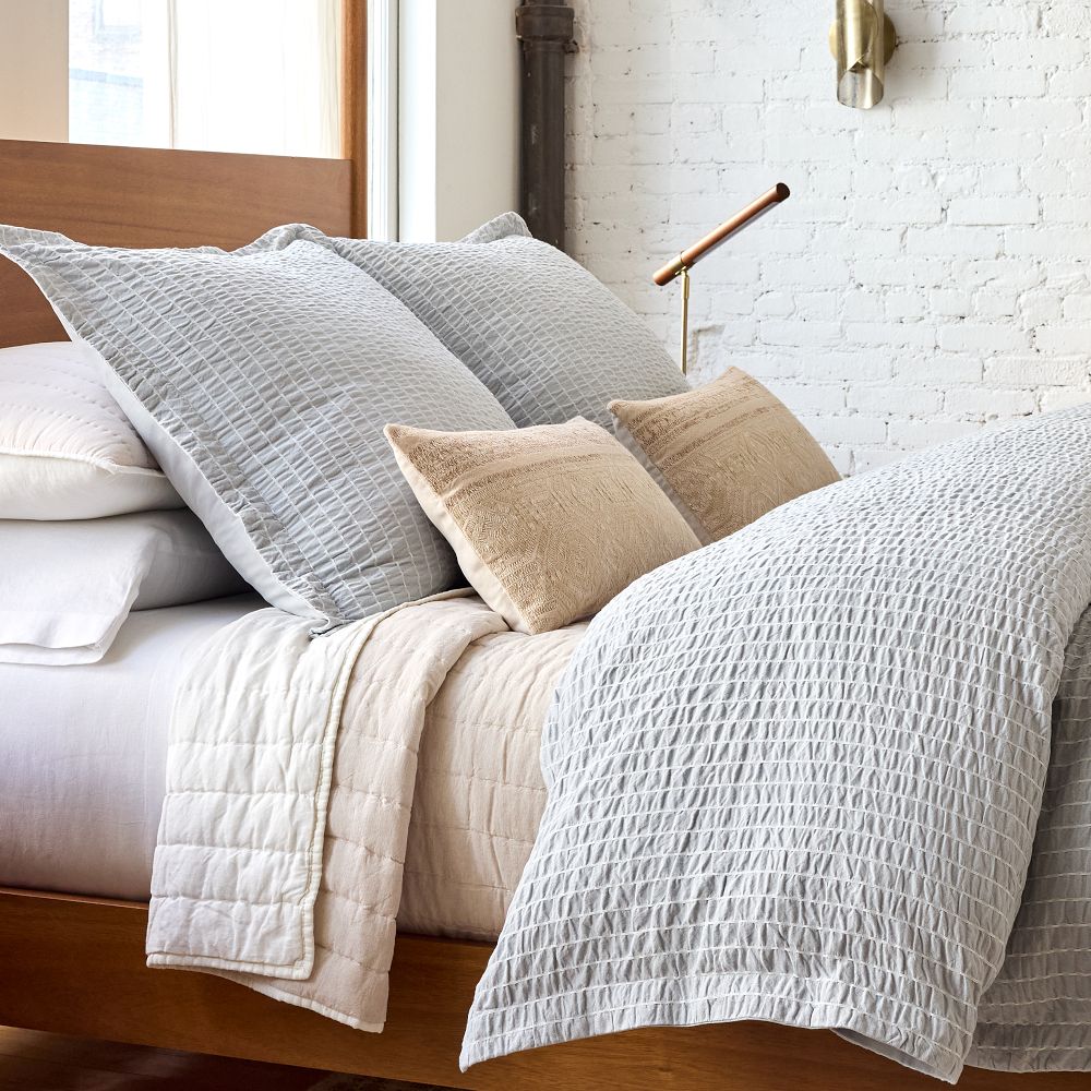 Seaside Stripe Duvet Cover Shams West Elm Kuwait