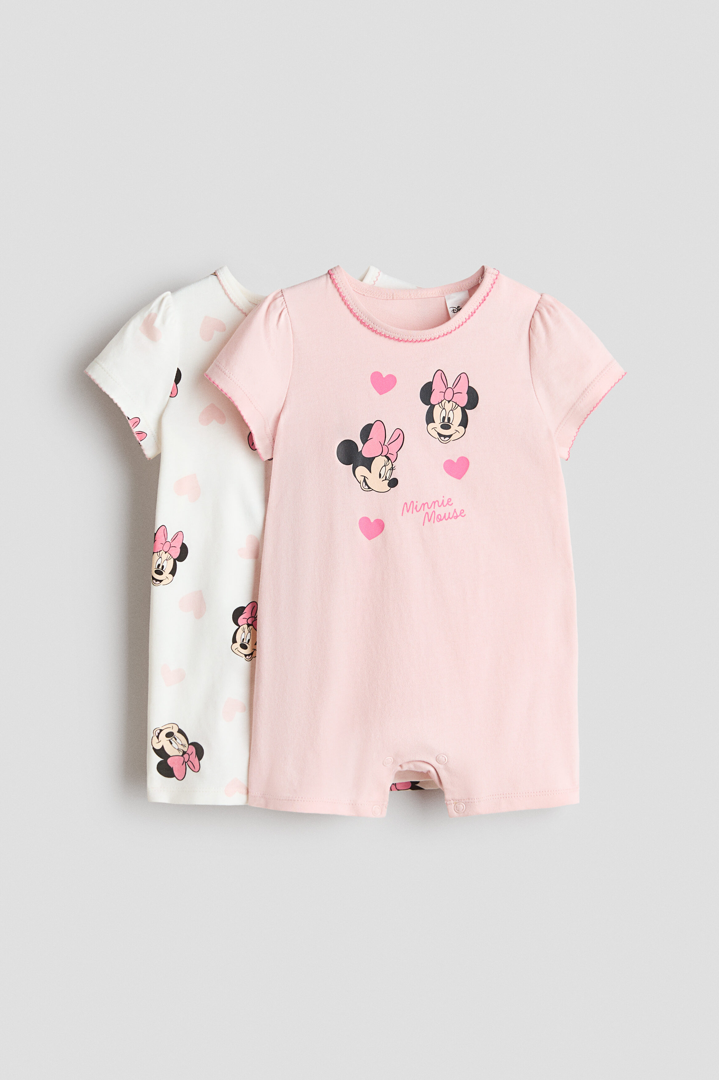 2-pack printed short pyjamas