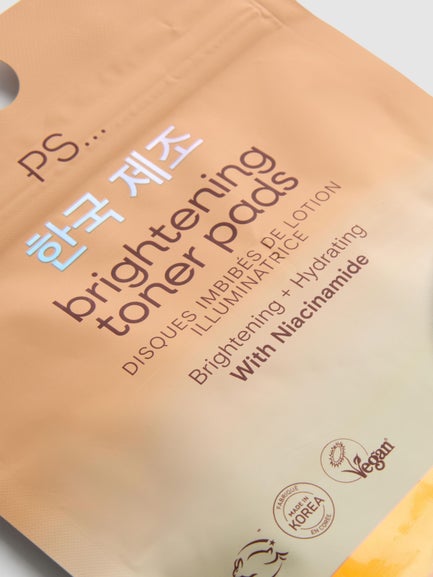 20pk PS... K-Beauty Brightening Face Toner Pads