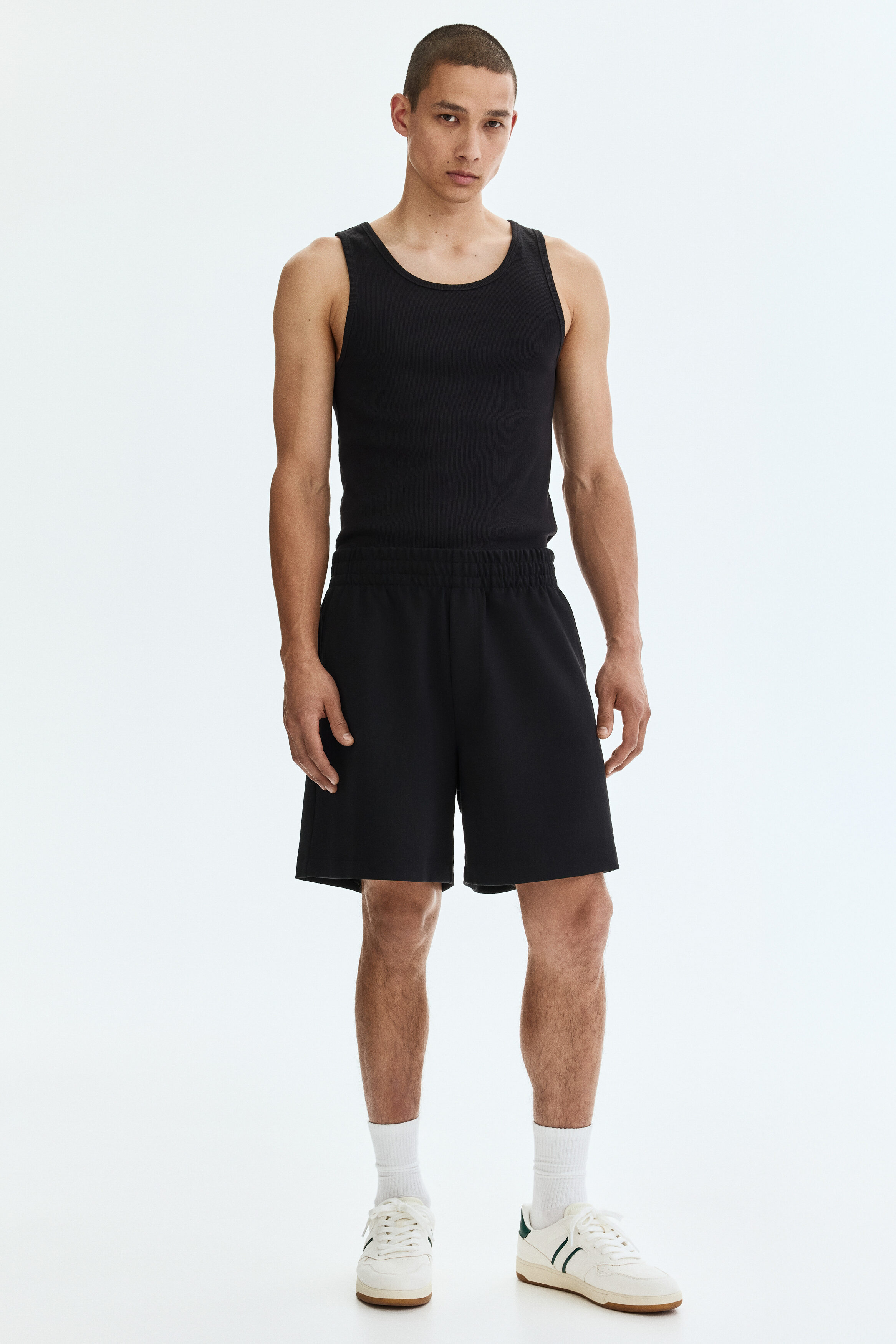 Relaxed Fit Interlock shorts