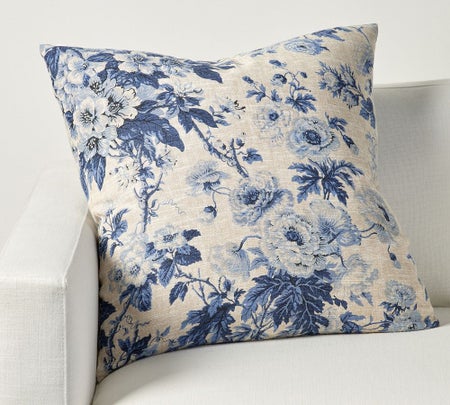Garden Floral Pillow Cover
