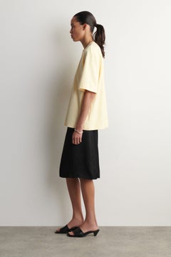 OVERSIZED T-SHIRT — Yellow dusty light 3