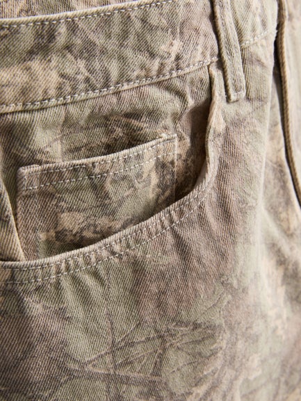 Relaxed Denim Shorts