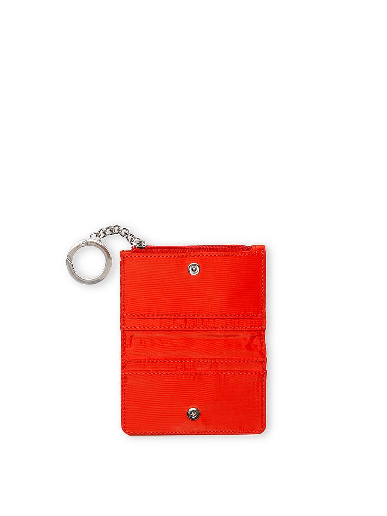 Keychain Red Cardholder Personalised Card Holder Keyring