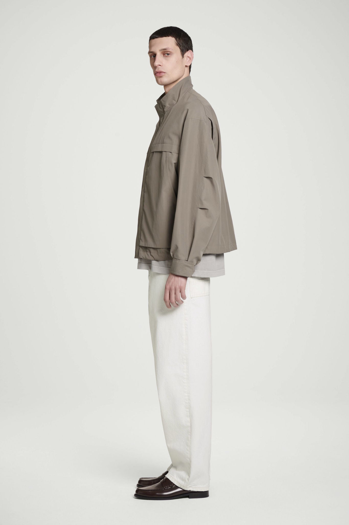 Twill Utility Bomber Jacket | COS UAE Twill Utility Bomber Jacket | COS UAE
