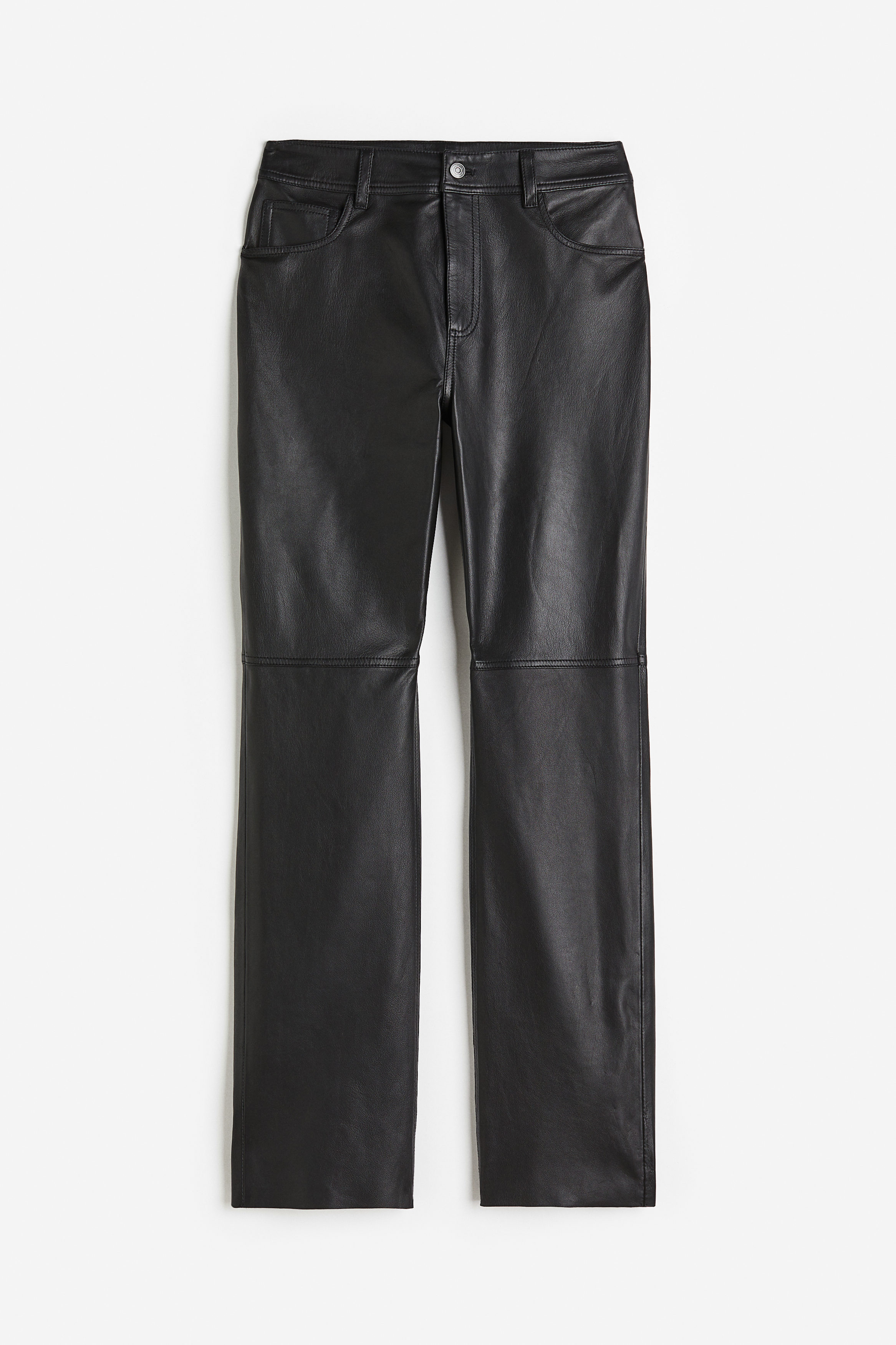 Buy Straight leather trousers online in Kuwait H M Kuwait