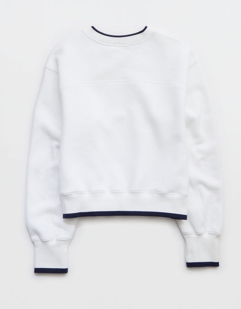 Cloud Fleece Crewneck Aerie Crewneck Aerie Big Chill Crew OFFLINE