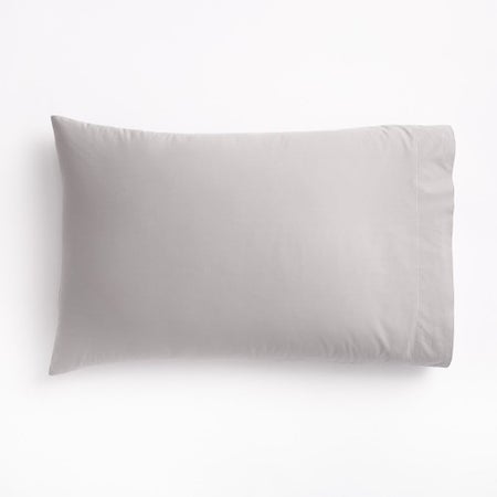 Organic Washed Cotton Percale Pillowcases (Set of 2)