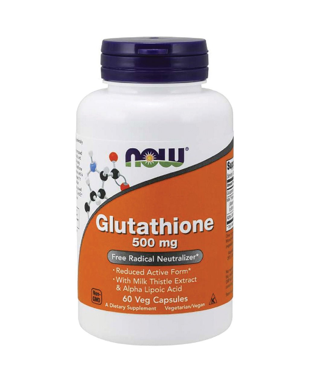 glutathione in uae Now Glutathione 500mg 60 Veg Capsules