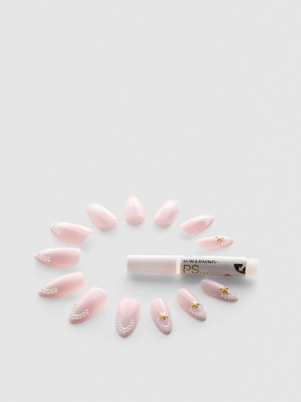 PS... Pro Pointed Gel Effect False Nails