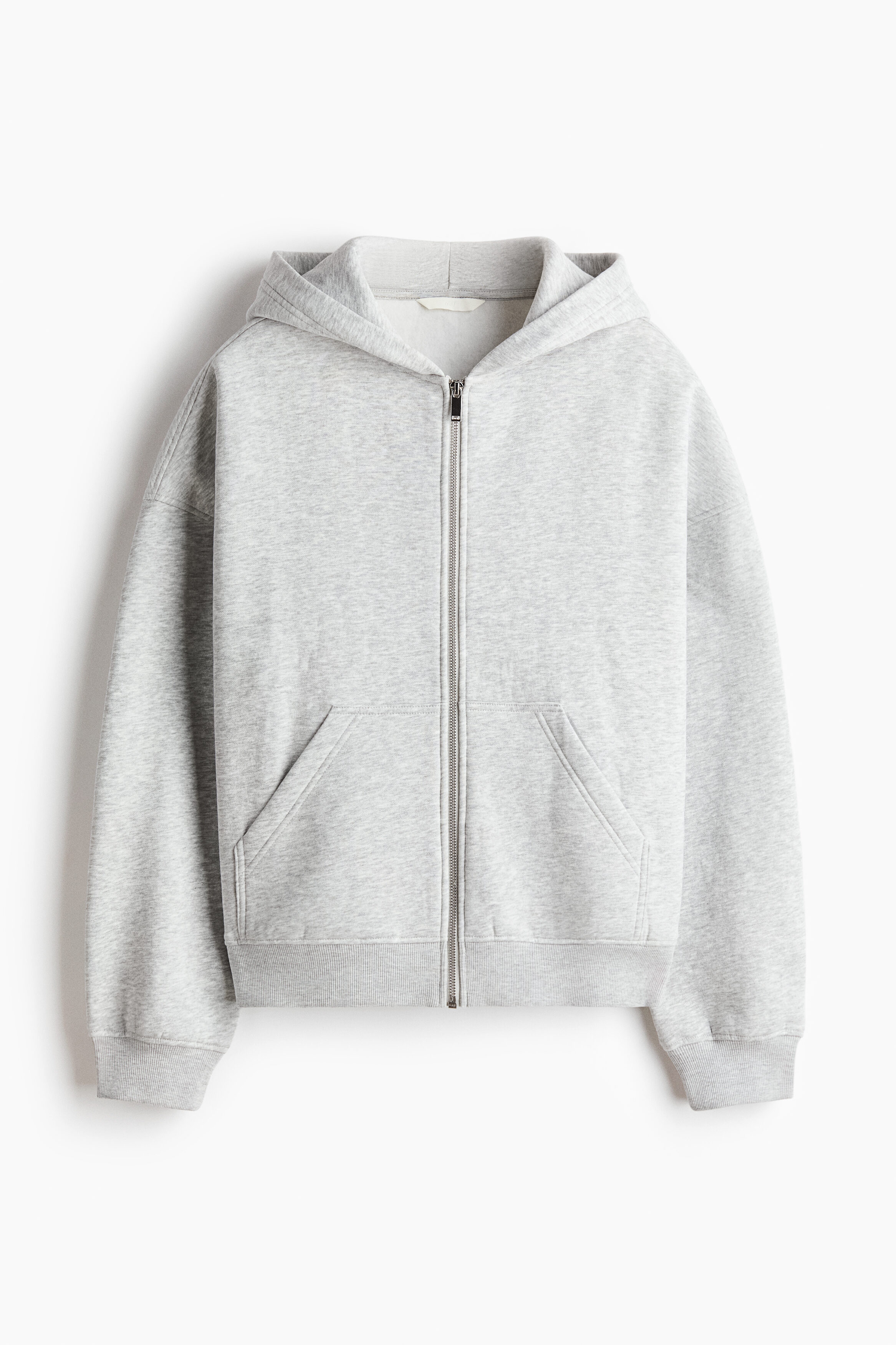 Zip-through hoodie