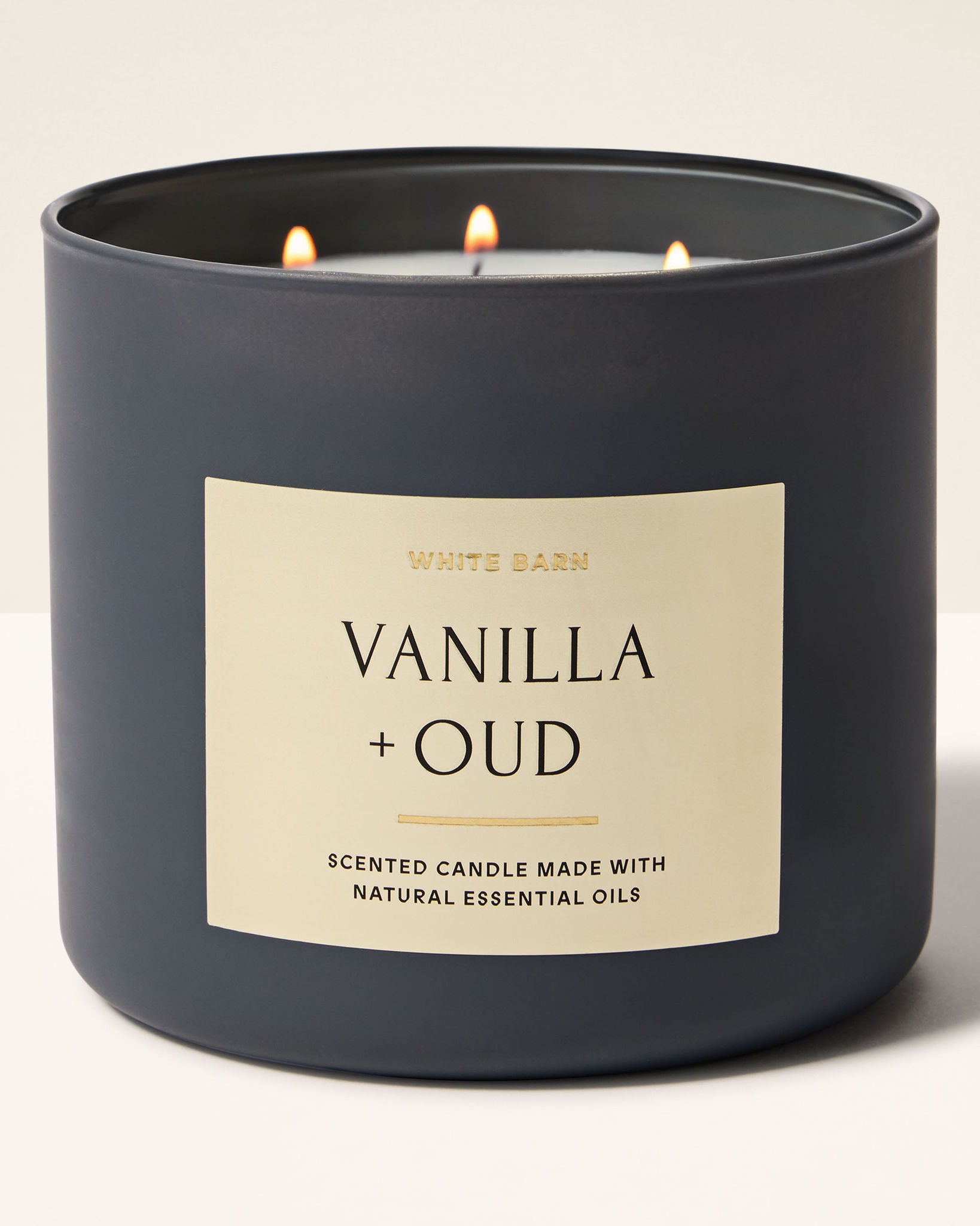 Bath & Body Works Vanilla & Oud 3-Wick Candle