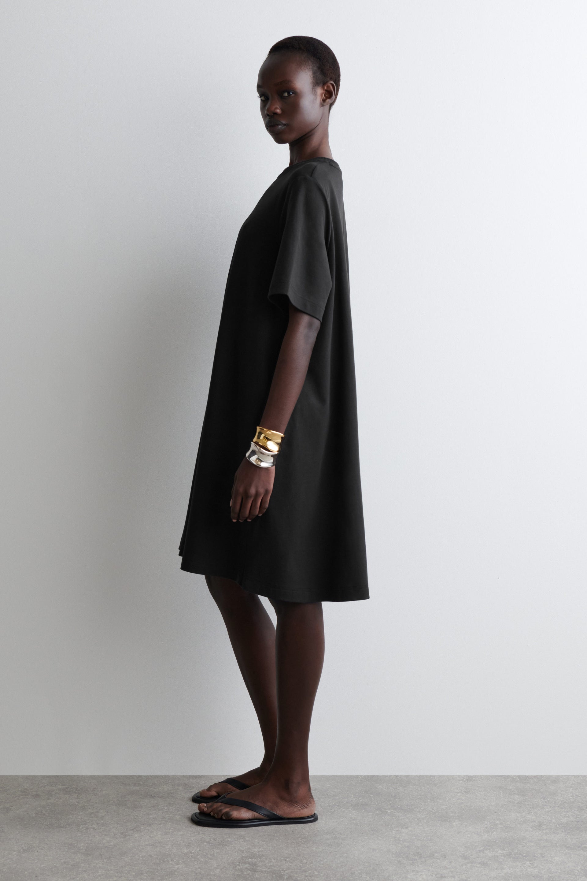 A-LINE MINI T-SHIRT DRESS