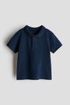 Cotton piqué polo shirt