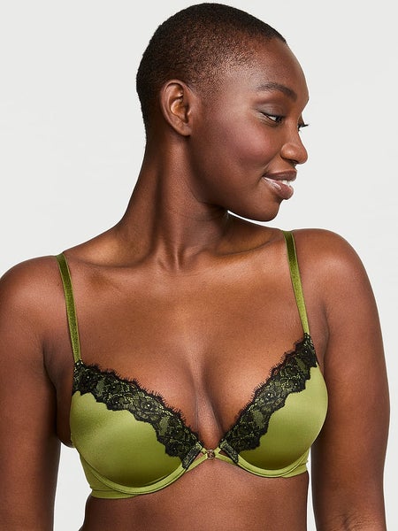 Very Sexy Bombshell Add-2-Cups Lace-Trim Push-Up Bra