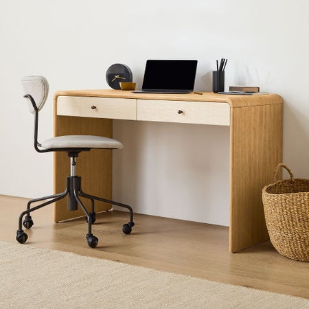 Modern Waterfall Desk (48")