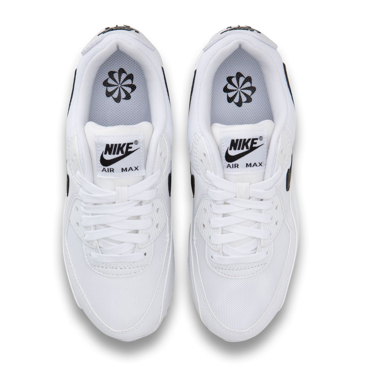 white with black tick air max 90